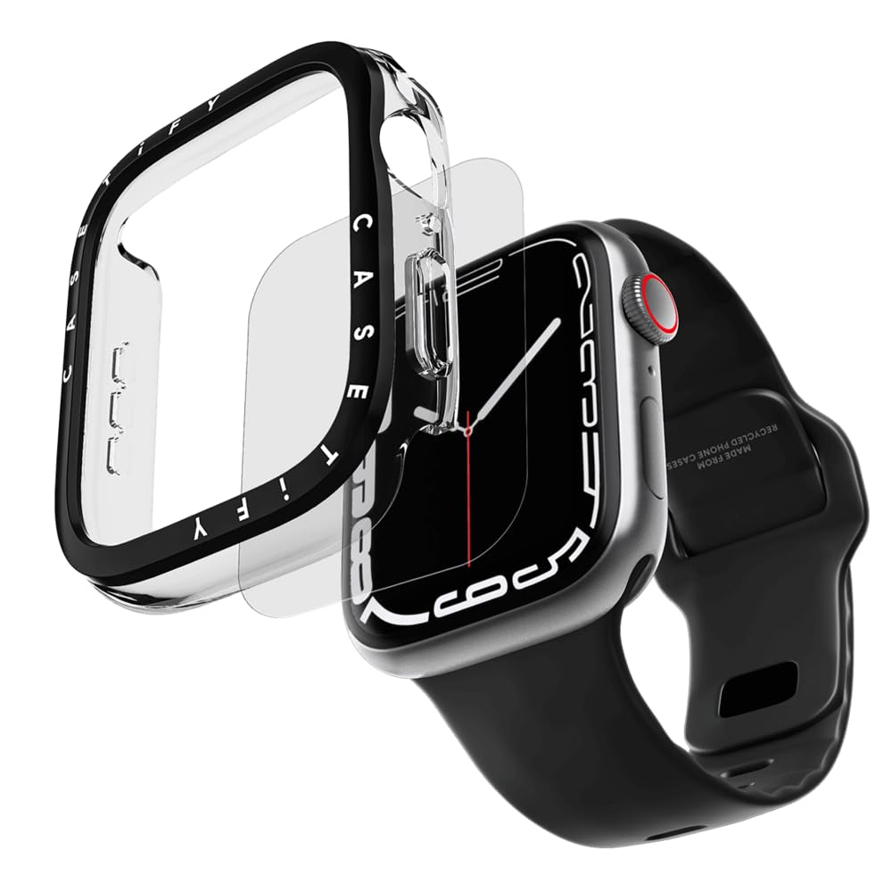 CVTVLIST APPLE WATCH7〜9 CASE ケース 時計 Amazon.co.jp: CASETiFY クリアケース [Apple Watch シリーズ 7-9, SE